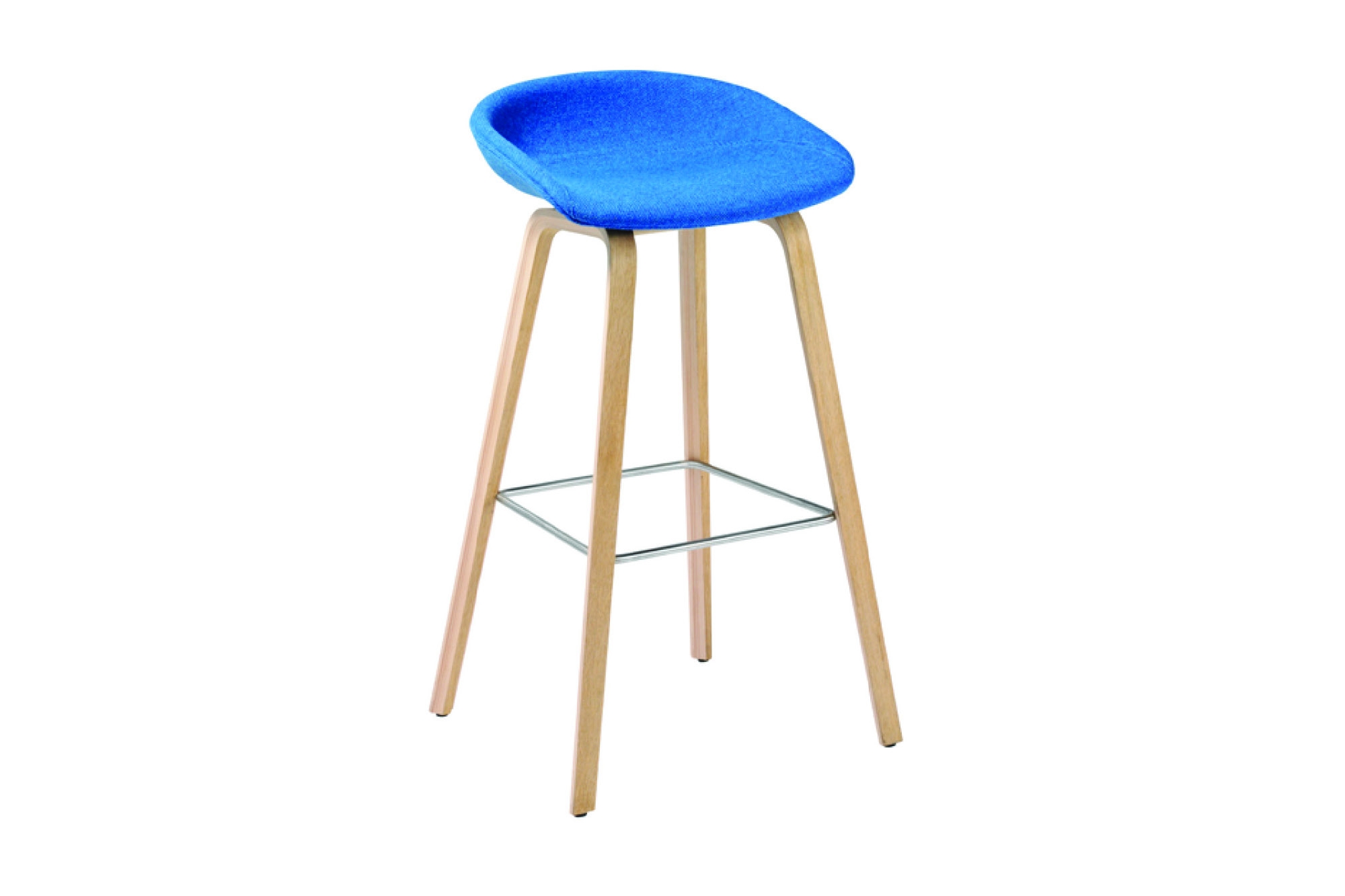 About a stool 33 Eiche - Blau mieten bei JMT Deutschland GmbH