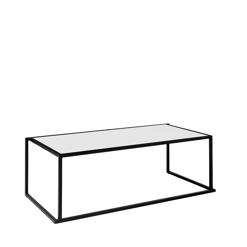 Quadrum 120x60x40 schwarz/weiß - Weiß mieten bei JMT Deutschland GmbH