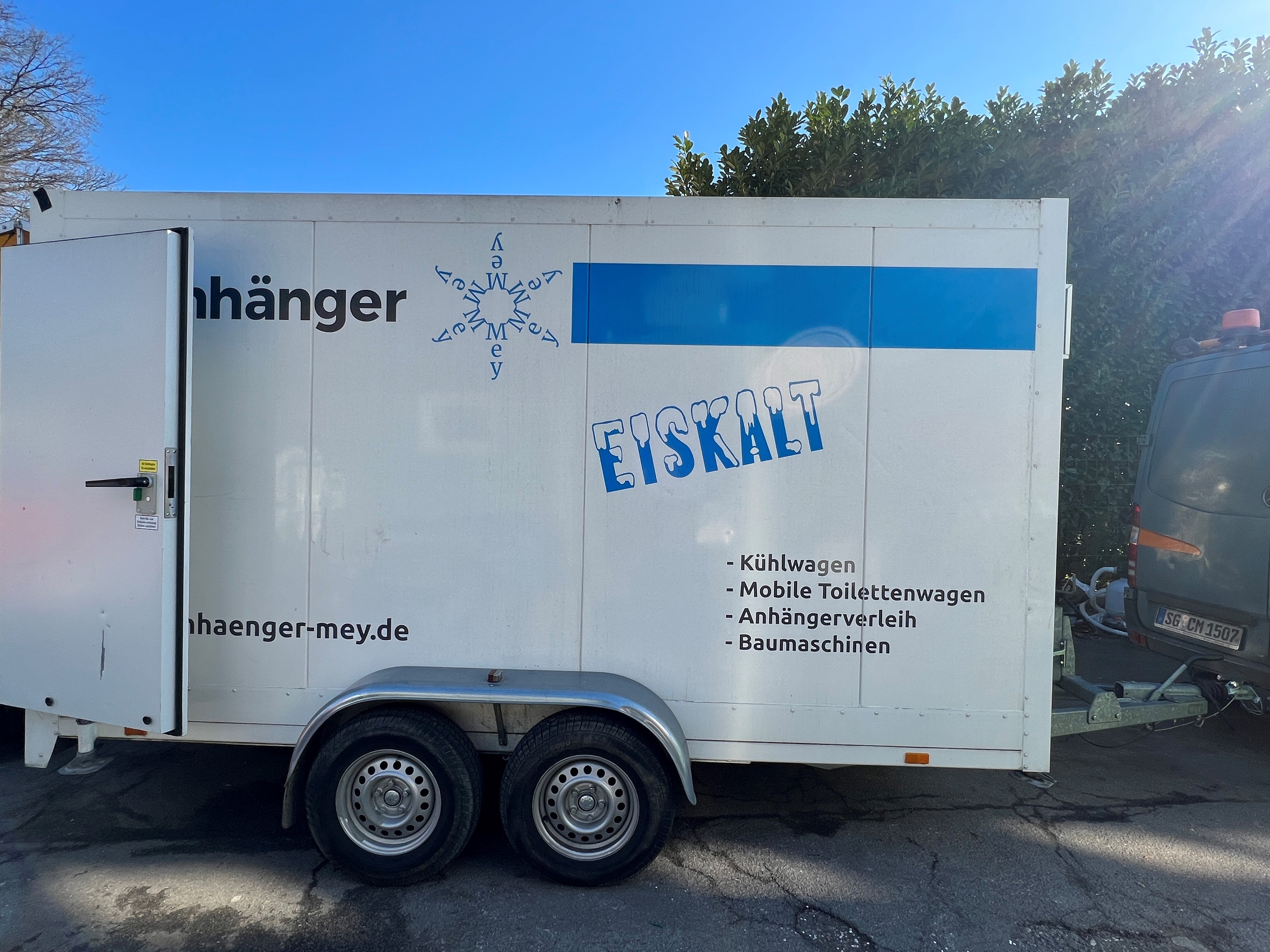 Kühlanhänger Kühl Anhänger zu vermieten div. Größen verfügbar ab – 3
