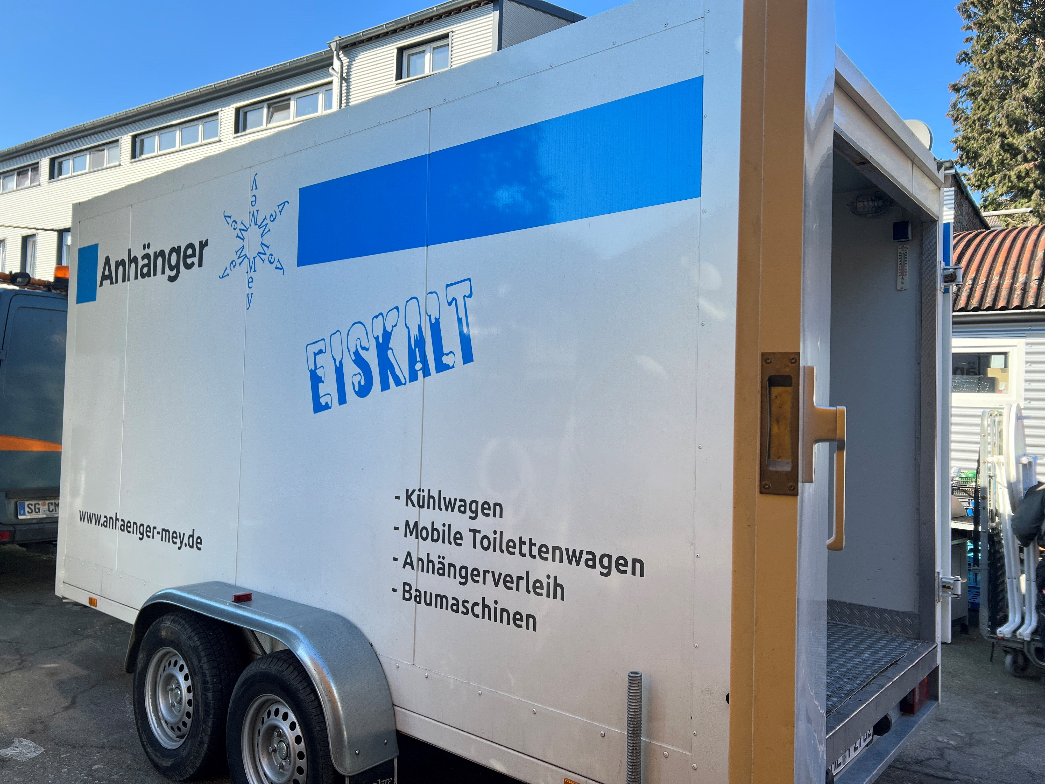 Kühlanhänger Kühl Anhänger zu vermieten div. Größen verfügbar ab