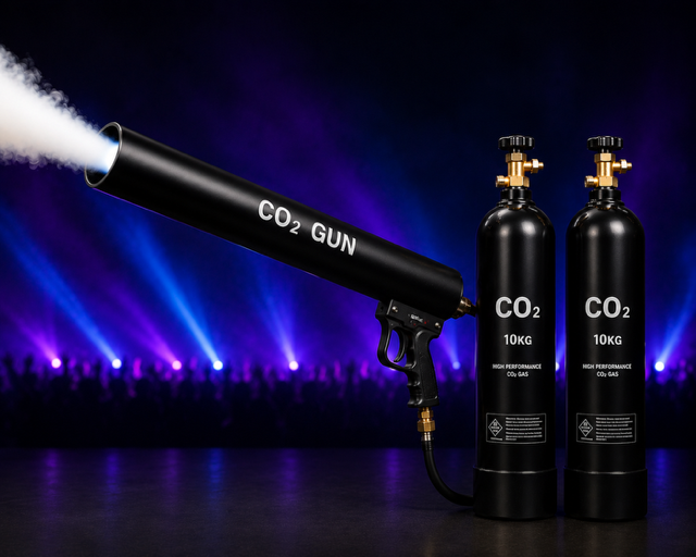 CO2 Gun Komplettset mieten bei LSD Ton- & Lichtverleih (vertreten durch M. Diamantidis; 'lt