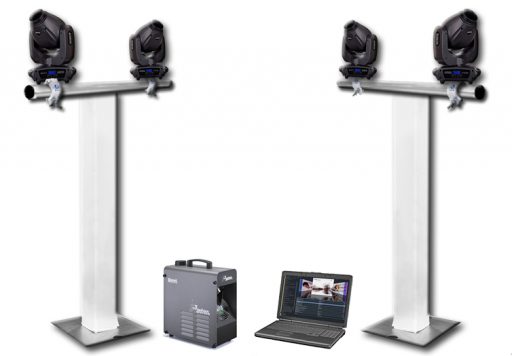 Lichtanlage „Truss Tower XL Set“ mieten
