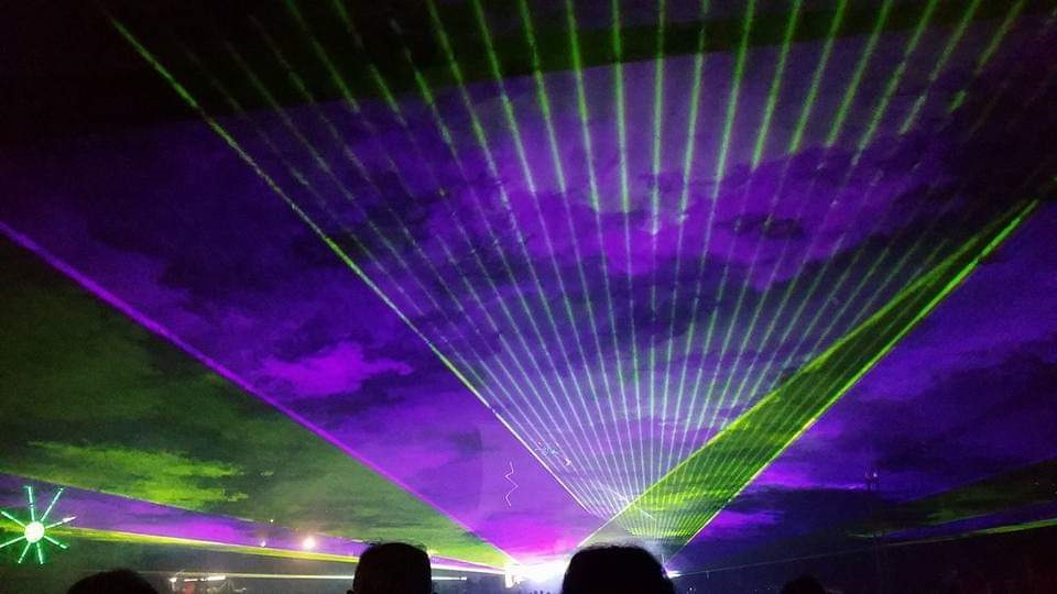 Professionelle Lasershow mieten