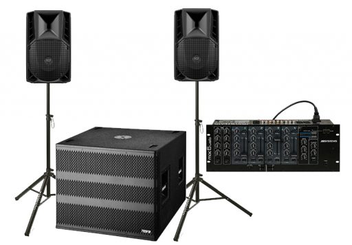 Komplettsysteme mieten bei LSD Ton- & Lichtverleih (vertreten durch M. Diamantidis; 'lt