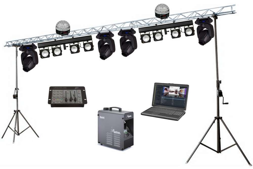 Lichtanlage „Lichtset 1b“ mieten