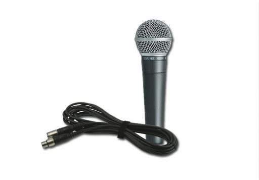 Mikrofon Shure SM 58 mieten bei LSD Ton- & Lichtverleih (vertreten durch M. Diamantidis; 'lt
