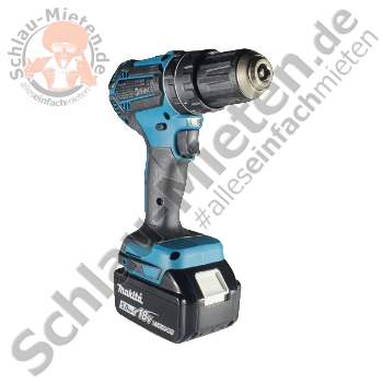 Makita Akku-Schlagbohrschrauber DHP485RTJ mieten bei Schlau-Mieten.de
