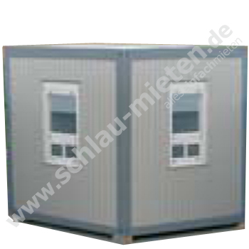 Kassencontainer 10ft 3 Fenster mieten