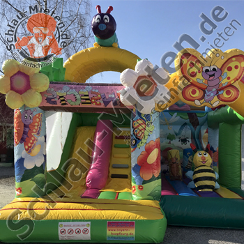 Hüpfburg 33m² Bienchenland mieten