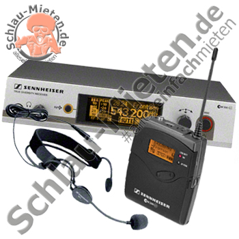 SENNHEISER eW300G3 Headset ME3 E Bundle mieten bei Schlau-Mieten.de