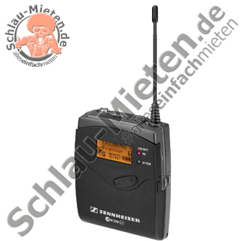 SENNHEISER eW300G3 UHF-Bodypack E mieten bei Schlau-Mieten.de
