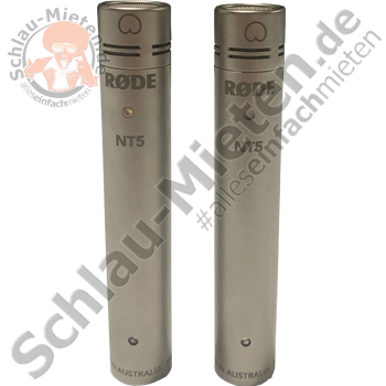 RØDE NT5 Matched Pair Kleinmembr.-Mikro-Paar mieten