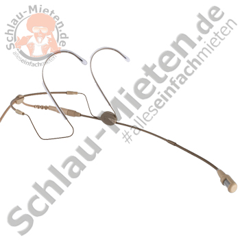 SENNHEISER HSP4 Headset hautfarbenes Kopfbügelmikrofon mieten