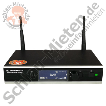 SENNHEISER G9 SL DW Receiver mieten bei Schlau-Mieten.de