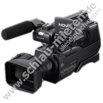 Camera SONY HVR-HD1000E-HDV1080i mieten bei Schlau-Mieten.de