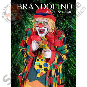 Brandolino - Der ZauberClown Show mieten bei Schlau-Mieten.de