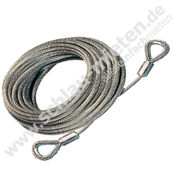 Stahlseil 100 10mm mieten bei Schlau-Mieten.de c/o MDP EventLogistik, Inhaber Jan Prager (