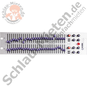 KLARK TEKNIK DN 370 2x30 Band EQ mieten bei Schlau-Mieten.de