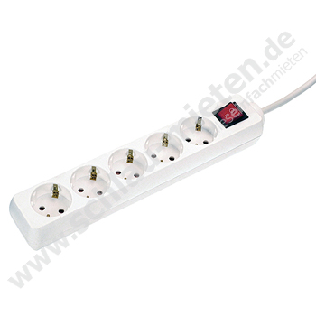 Schuko 5er-Verteilerdose 0,5m S mieten
