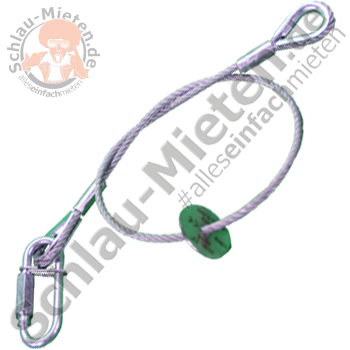 Safety Fangseil Sicherungsseil 10kg BGV-C1 mieten