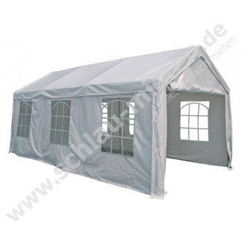 PartyZelt PVC 4m x 6m mieten bei Schlau-Mieten.de