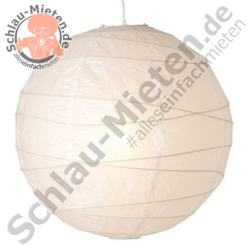 Deckenlampe Sixty, weiß 60 mieten bei Schlau-Mieten.de