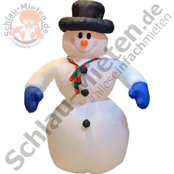 Skydancer Schneemann mieten bei Schlau-Mieten.de c/o MDP EventLogistik, Inhaber Jan Prager (