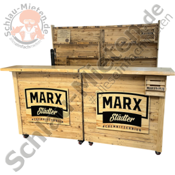 Holzbar in Paletten-Optik MARX Städter mieten