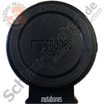 Objektivadapter Metabones Speed Booster Nikon N/F an MFT mieten