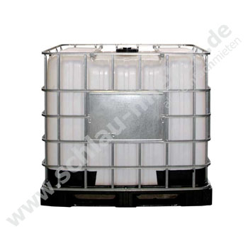 Wassertank IBC 1000L mieten bei Schlau-Mieten.de c/o MDP EventLogistik, Inhaber Jan Prager (