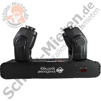 ADJ Inno Pocket Spot Twins Mini LED-Movingheads mieten