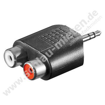 Cinch-Klinke-Adapter 3,5"StereoKlinke mieten