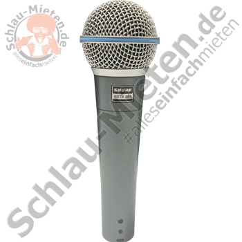 SHURE Beta58A mieten bei Schlau-Mieten.de