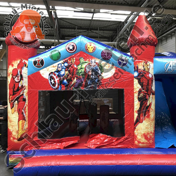 Hüpfburg 30m² Der große Avenger mieten