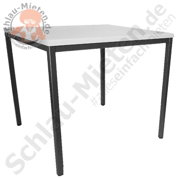 Bürotisch / Beistelltisch Brunner 80x80 mieten bei Schlau-Mieten.de