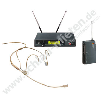 SENNHEISER eW100G1 HeadSet-RHS1 D Bundle mieten bei Schlau-Mieten.de