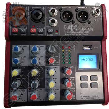 E-Lektron 2CH Mic und MP3/BT Player Mixer mieten