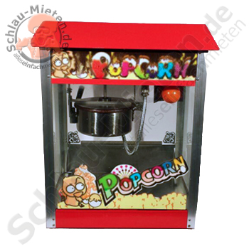 Reinigungspauschale pro Mieteinheit PopcornMaschine mieten