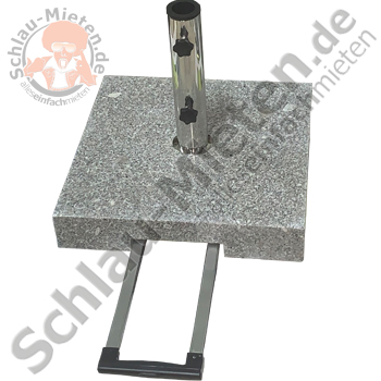 Tarrington House Granitschirmständer rollbar mieten bei Schlau-Mieten.de
