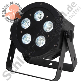 ADJ Flat PAR 5P HEX LED RGBAW+UV mieten bei Schlau-Mieten.de