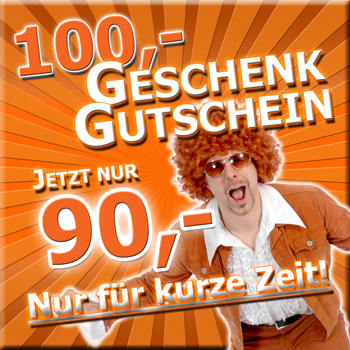 Geschenk-Gutschein 100,00 EURO mieten bei Schlau-Mieten.de