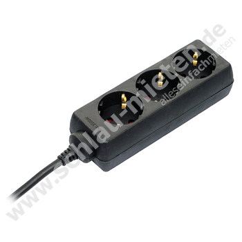 Schuko 3er-Verteilerdose 3m mieten