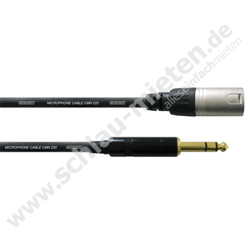 XLR-Mini-Klinke-Patch XLRfemale-Miniklinke 3m mieten
