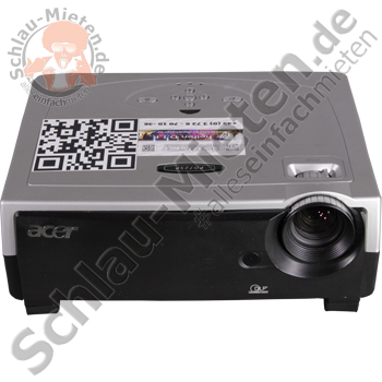 acer PD 725P XGA-DLP-Projektor 3.600 mieten