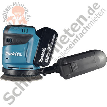 Makita Akku-Exzenterschleifer DBO180Z mieten bei Schlau-Mieten.de