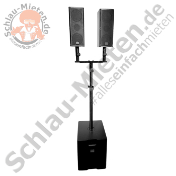 LD SYSTEMS DAVE 8 ROADIE Bundle mieten bei Schlau-Mieten.de