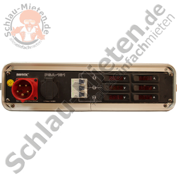 CEE 16A Verteilerkasten 19" digital mieten bei Schlau-Mieten.de