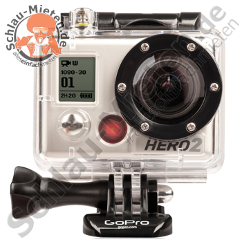Camera GoPro HD Hero2 ActionCam mieten bei Schlau-Mieten.de