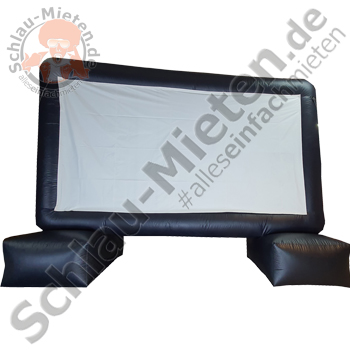 Leinwand 3x5m aufblasbar mieten