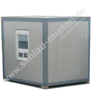 Kassencontainer 10ft 1 Fenster mieten